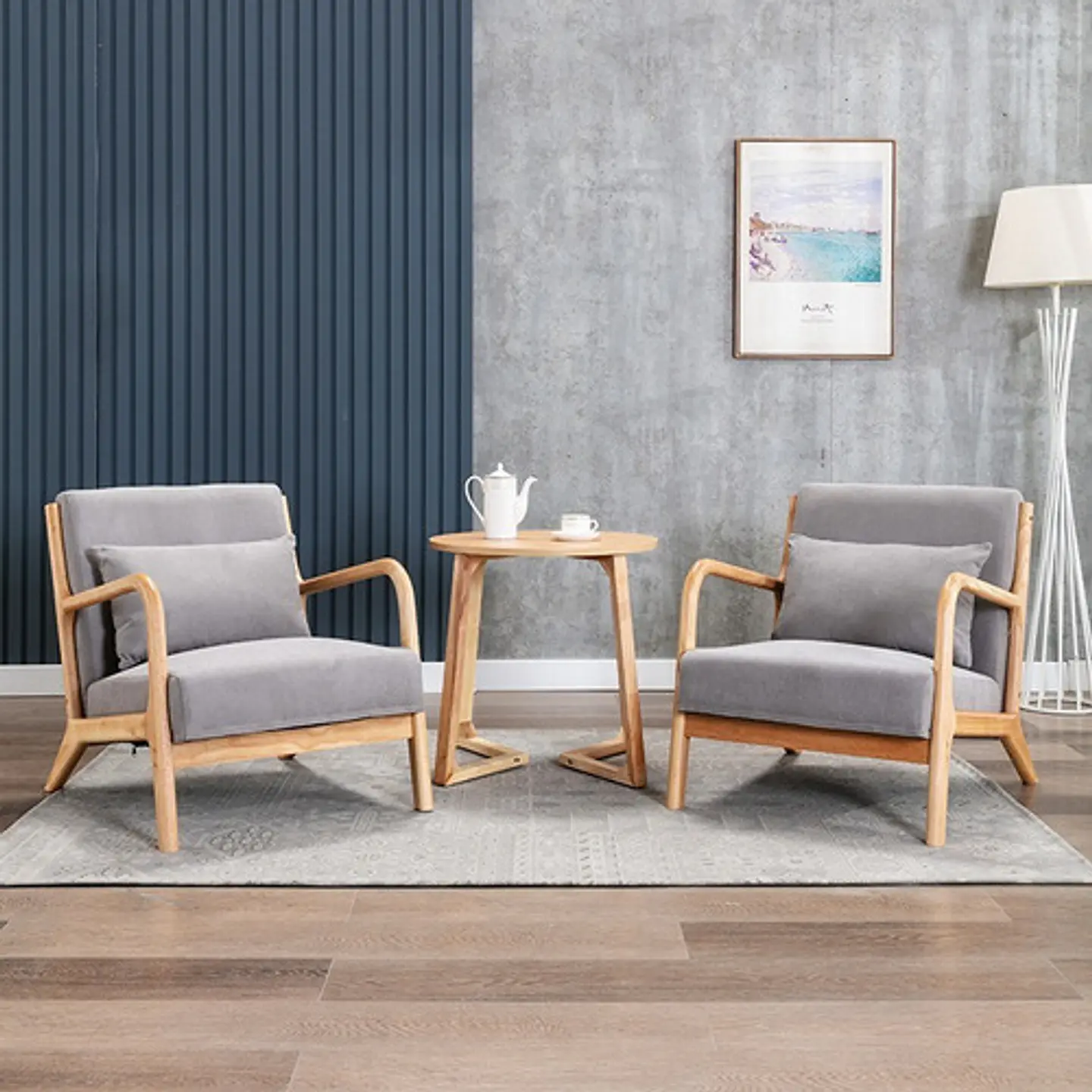 Sitial Poltrona Silla Con Almohada Cojín 9