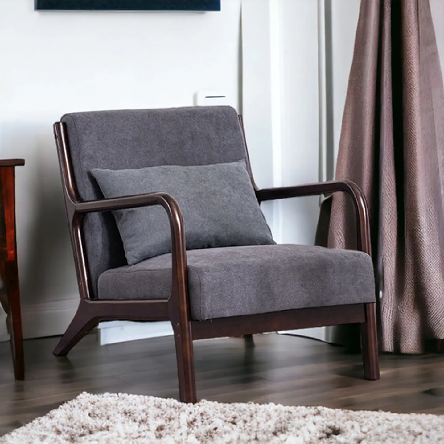 Sitial Poltrona Silla Con Almohada Cojín 14
