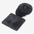 Set Calentador De Gorro Con Visera Más Bufanda Unisex 5