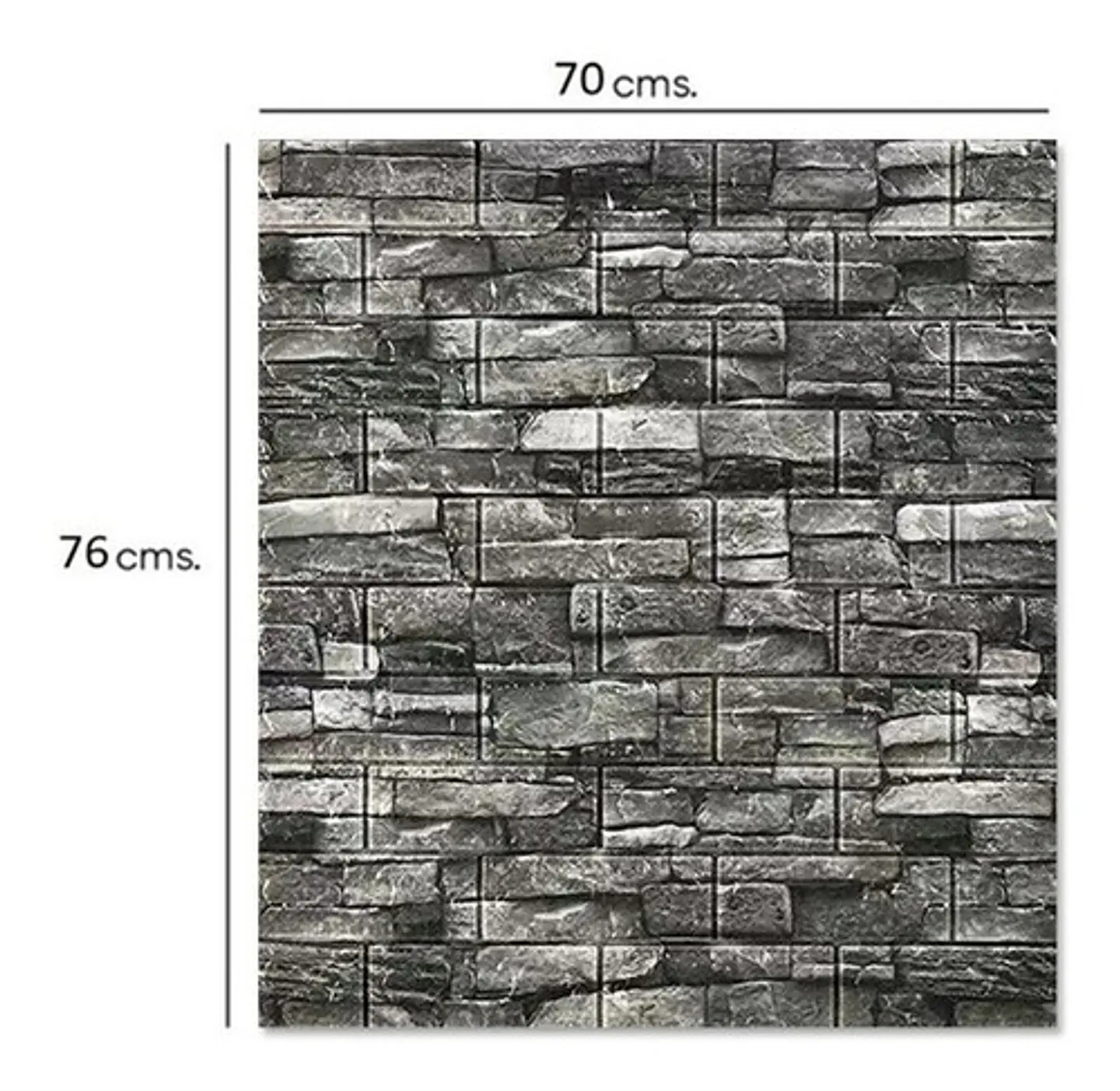 Pack 10 Lamina Papel Mural Autoadhesivo 3d 4