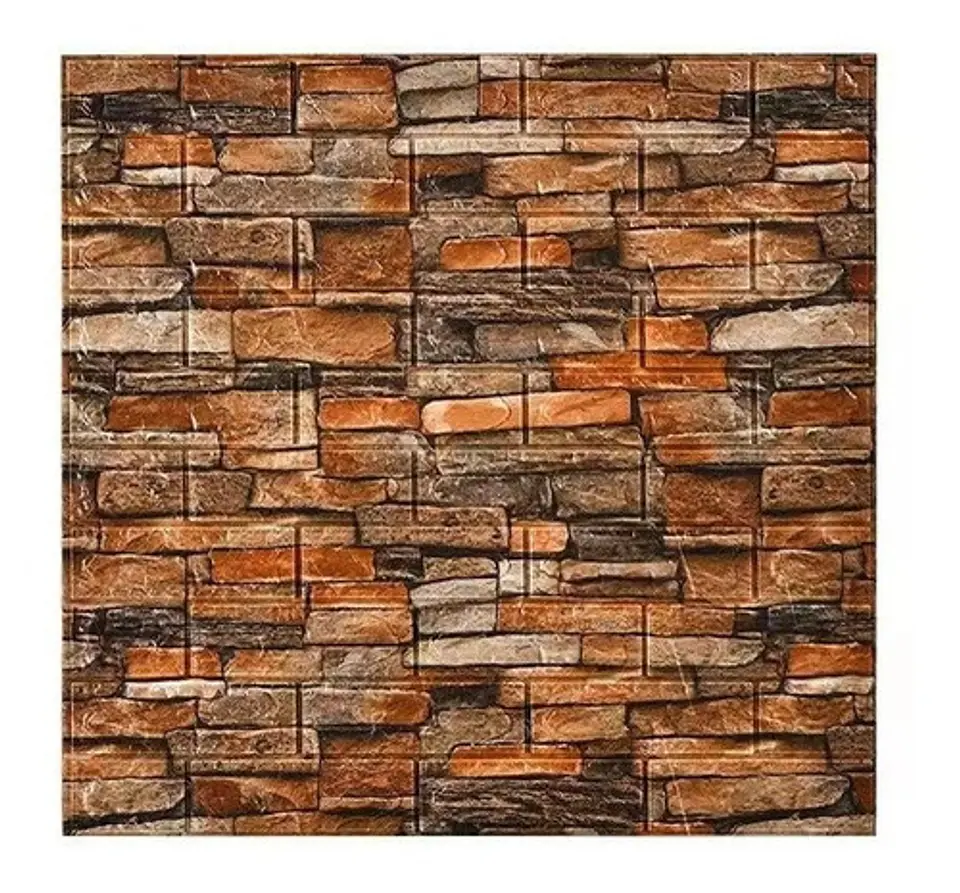Pack 10 Lamina Papel Mural Autoadhesivo 3d 6