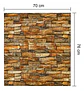 Pack 10 Lamina Papel Mural Autoadhesivo 3d - Miniatura 15