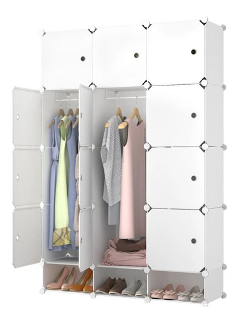 Organizador Closet Ropero Armable Modulado 165 X 110 Cm