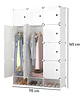 Organizador Closet Ropero Armable Modulado 165 X 110 Cm - Miniatura 2