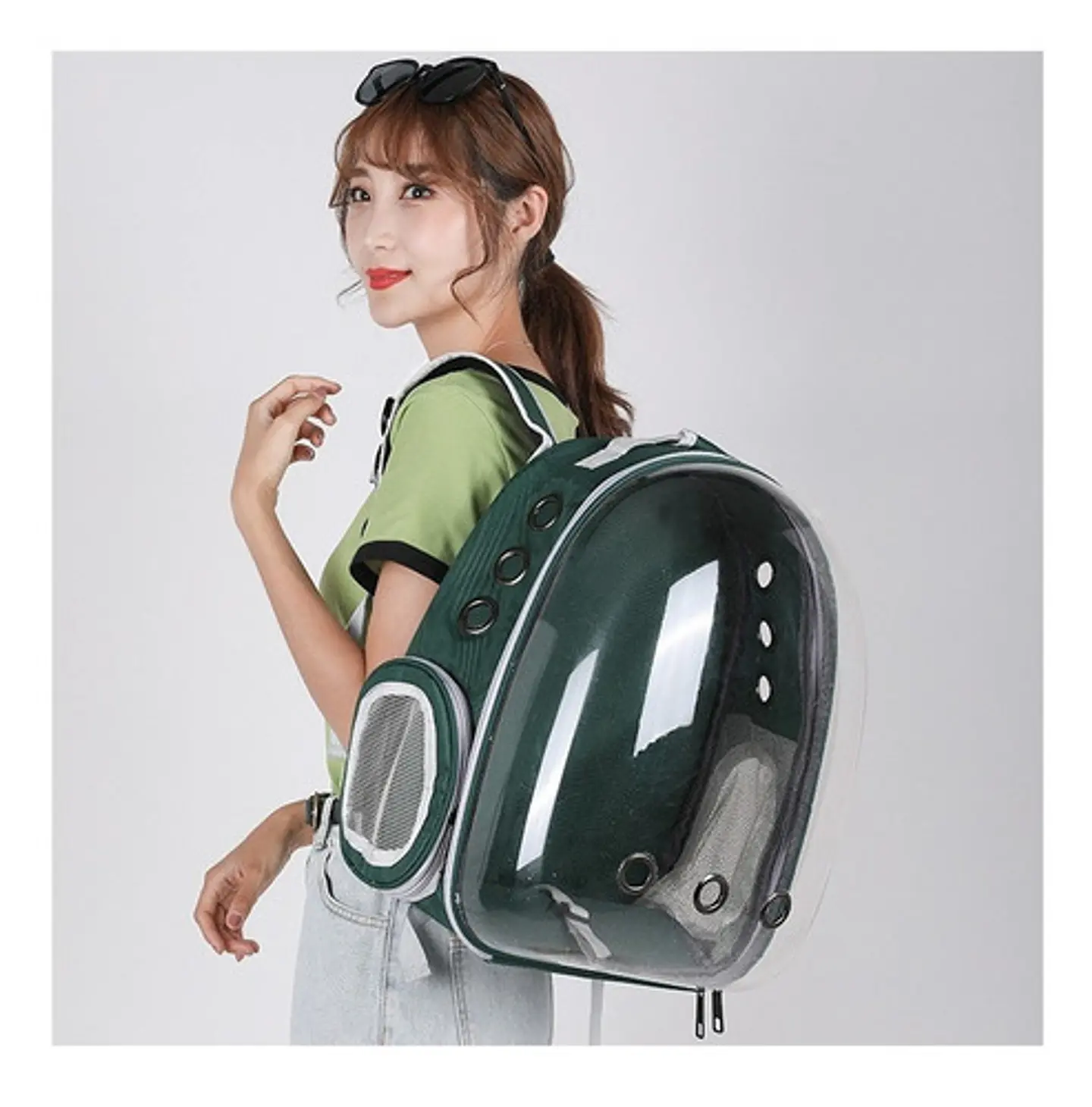 Mochila Transportadora De Gato Perro Mascotas 13
