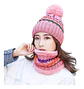 Set Calentador De Gorro Con Bufanda Para Mujer Invierno - Miniatura 13