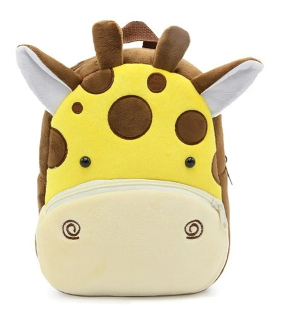 Bolso Mochila Infantil 3d De Animales Escuela Jardín 1