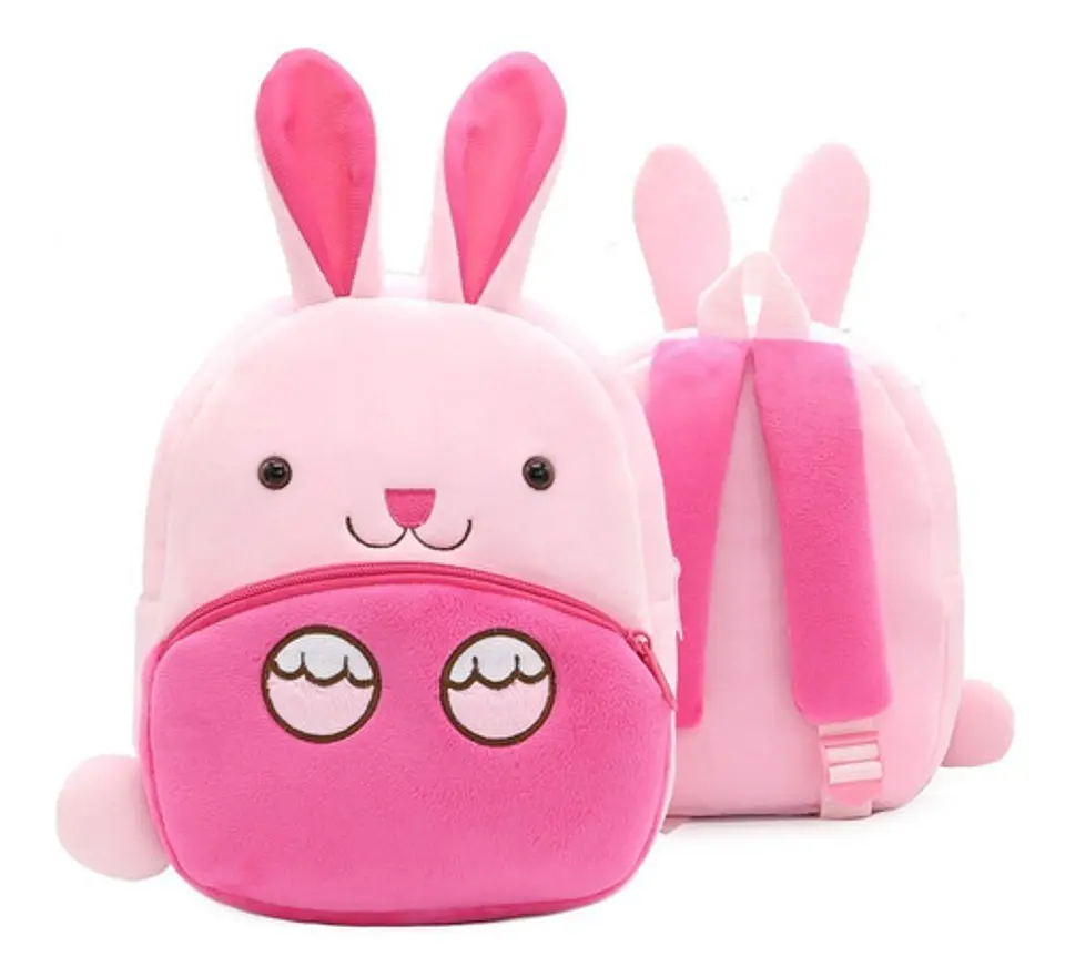 Bolso Mochila Infantil 3d De Animales Escuela Jardín 6