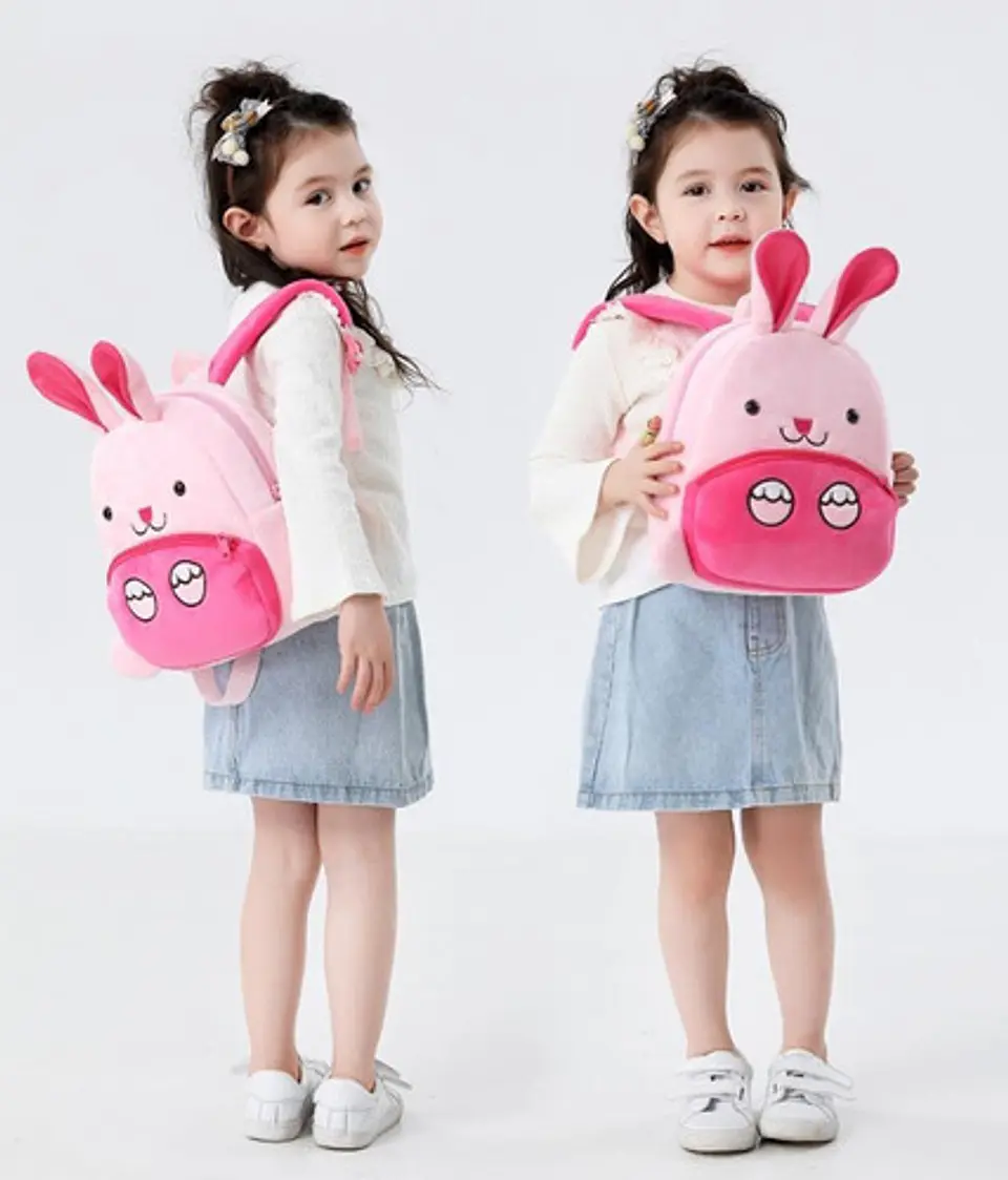 Bolso Mochila Infantil 3d De Animales Escuela Jardín 7