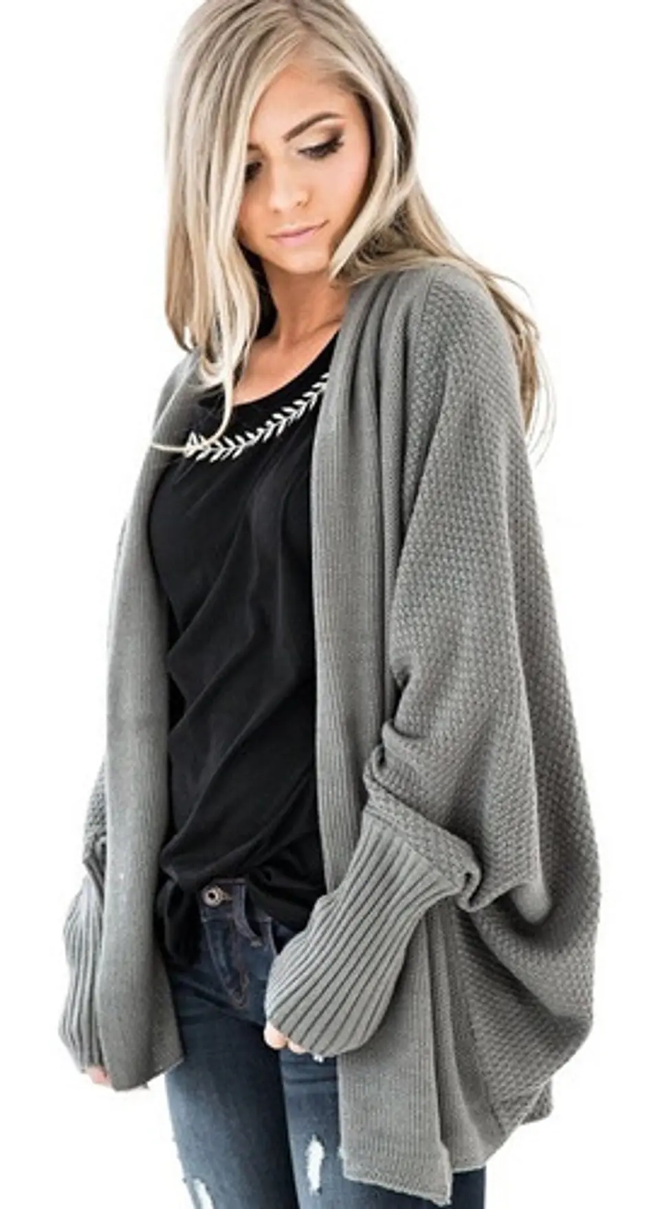 Sweater De Dama Chaleco Suéter Abrigo Mujer 7