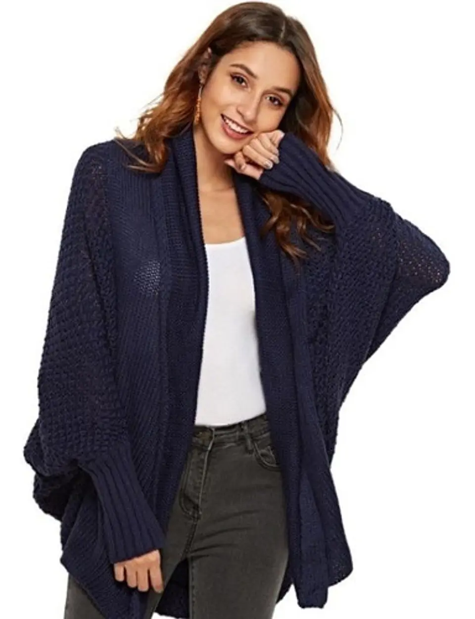 Sweater De Dama Chaleco Suéter Abrigo Mujer 10