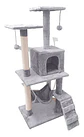 Rascador Torre Gato Arbol Trepador Terciopelo + Hamaca - Miniatura 1
