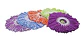 Pack 5 Repuestos Cabezal Mopa Giratoria 360° Trapeador - Miniatura 1