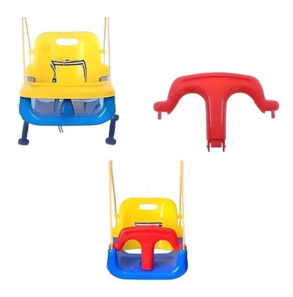 Asiento Columpio 4 En 1 Ajustable Portátil Niños Bebé 3