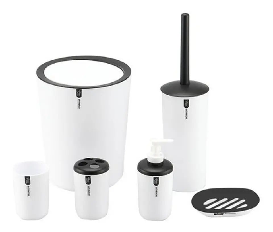 Juego De Baño De 6 Piezas Accesorios 4
