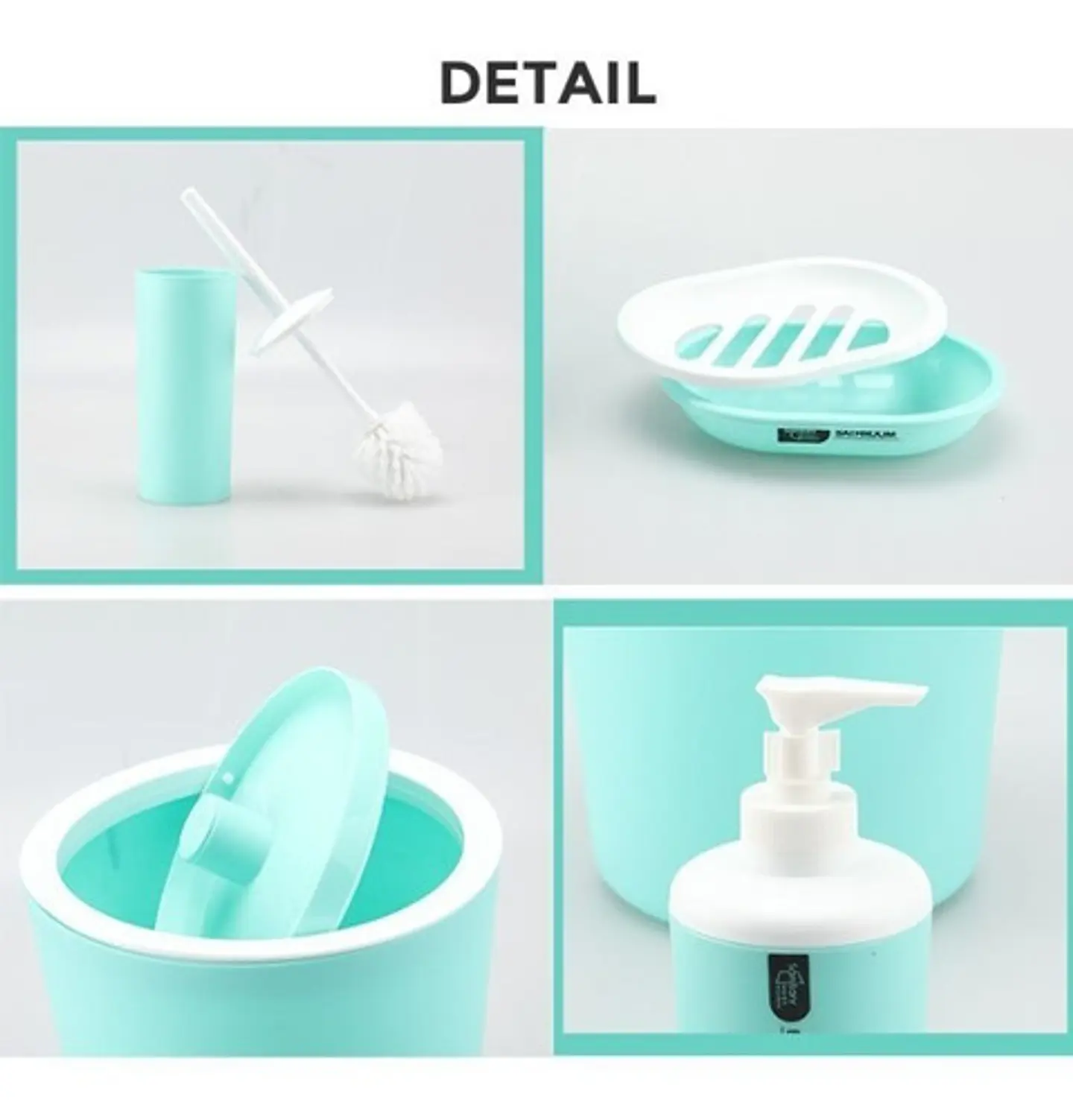Juego De Baño De 6 Piezas Accesorios 5