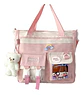 Bolso Mochila De Hombro Coreano Para Mujer - Miniatura 6