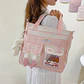 Bolso Mochila De Hombro Coreano Para Mujer - Miniatura 7