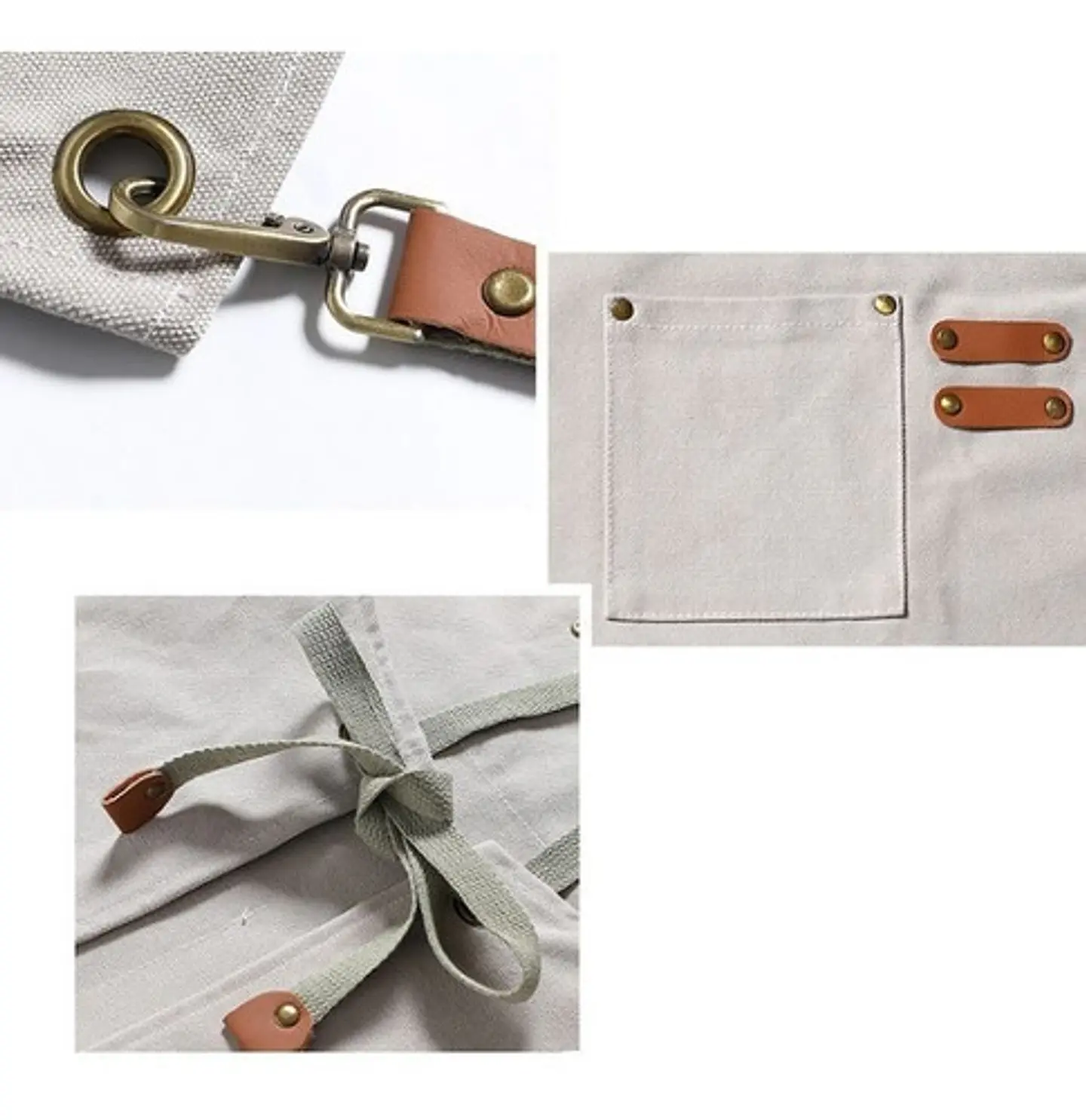 Delantal Pechera Unisex Multiuso Hogar Trabajo Parrilla 18