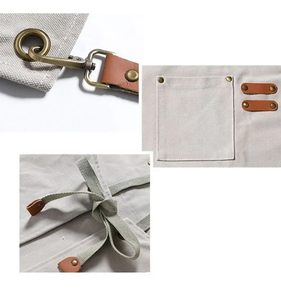 Delantal Pechera Unisex Multiuso Hogar Trabajo Parrilla 24