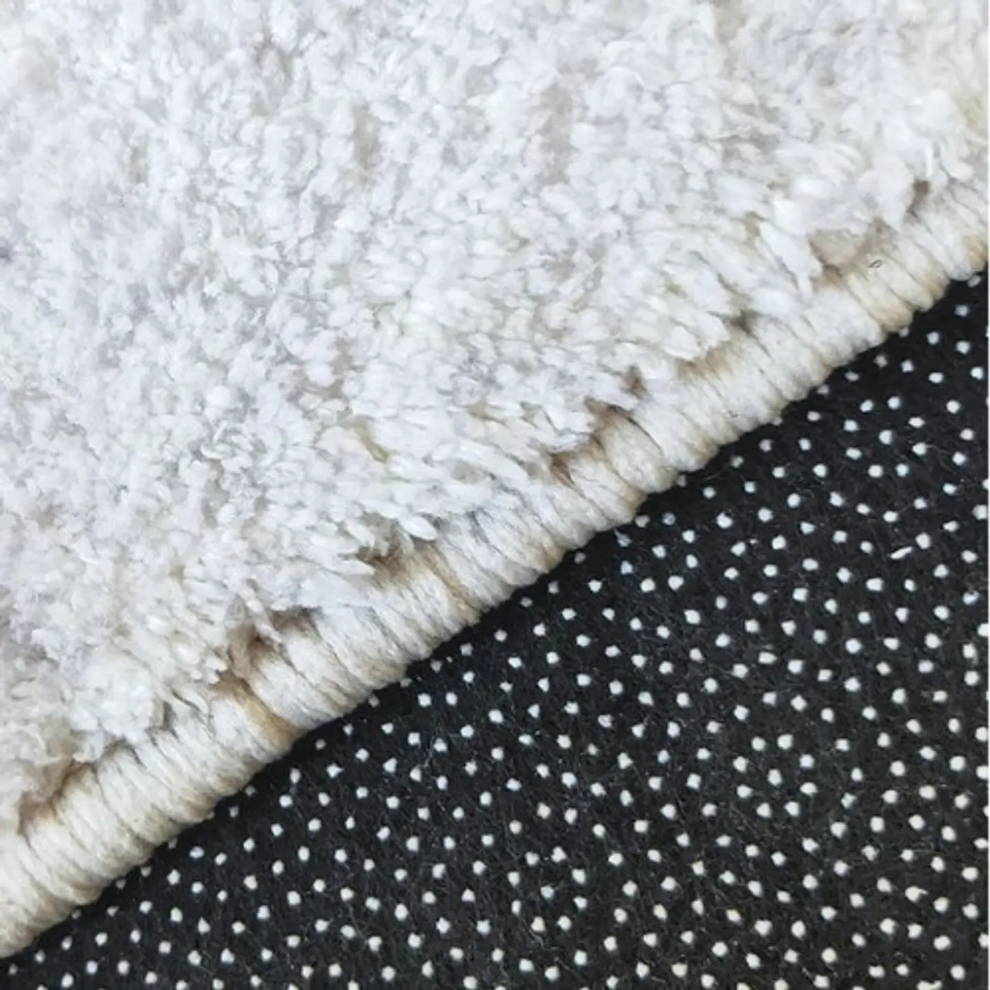 Alfombra Redonda Poliéster Living Dormitorio 120 X 120 Cm 3