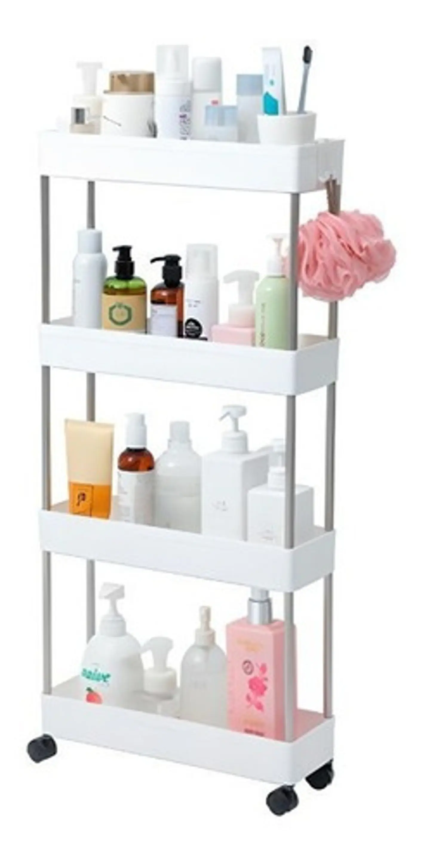 Estante Organizador Cocina Baño 40 X 13 X 68cm 4 Niveles 1