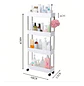 Estante Organizador Cocina Baño 40 X 13 X 68cm 4 Niveles - Miniatura 4