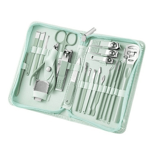 Set Manicure Pinzas Corta Uñas 22 Unidades