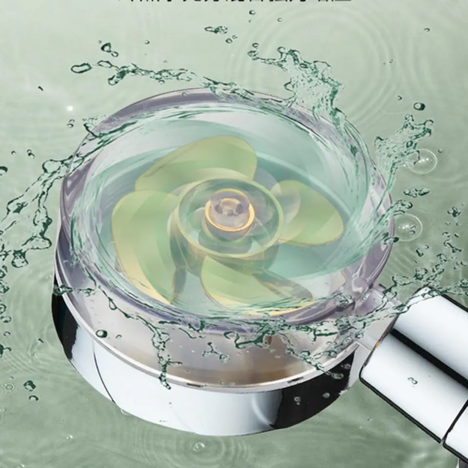 Mango Cabezal Ducha Filtro Eco Spa De Alta Presión 7