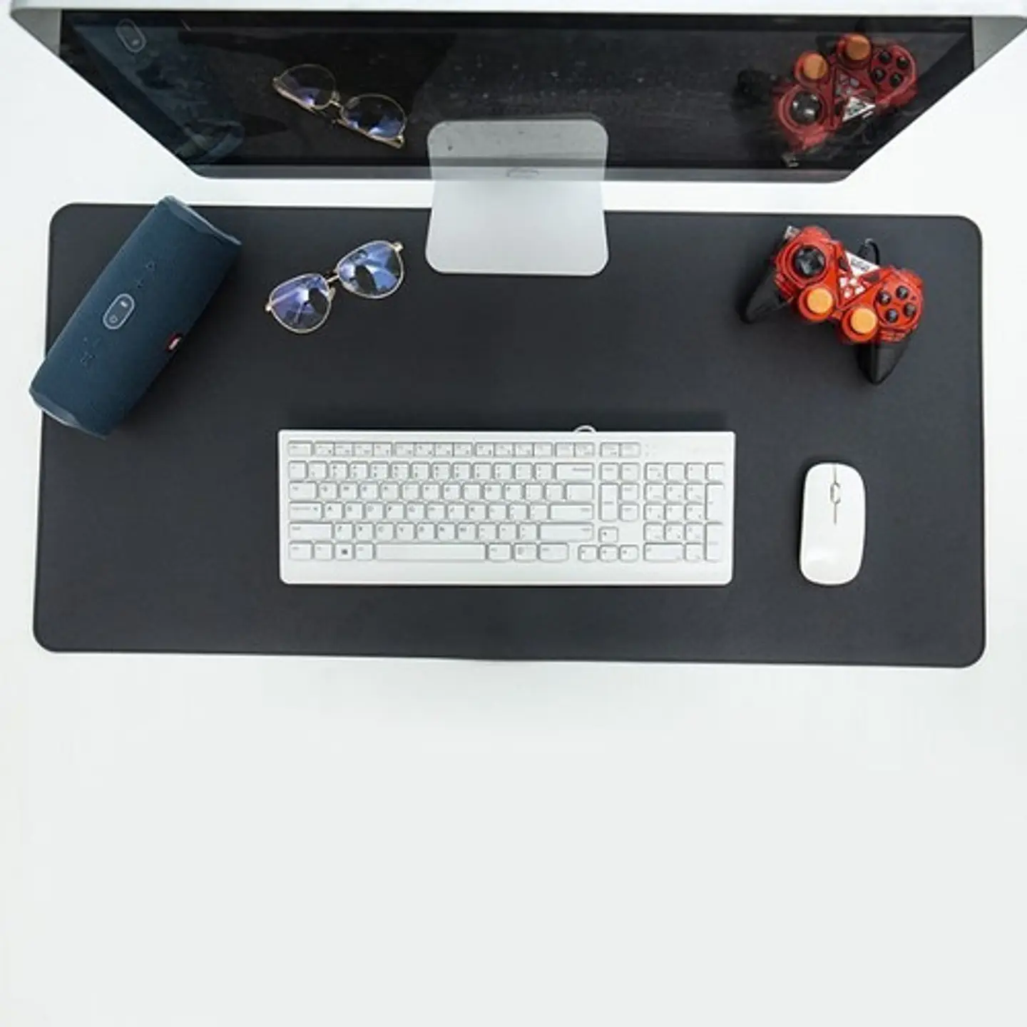 Alfombrilla Mousepad Cuero Doble Cara 80 X 40 Cm Impermeable 6