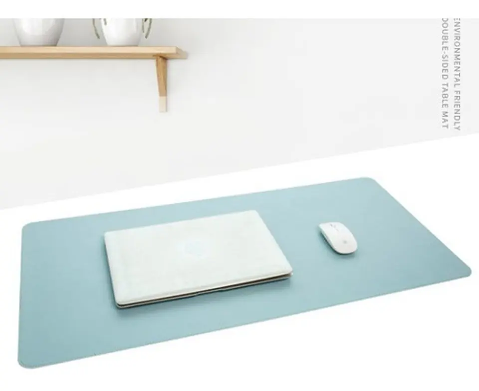 Alfombrilla Mousepad Cuero Doble Cara 80 X 40 Cm Impermeable 7