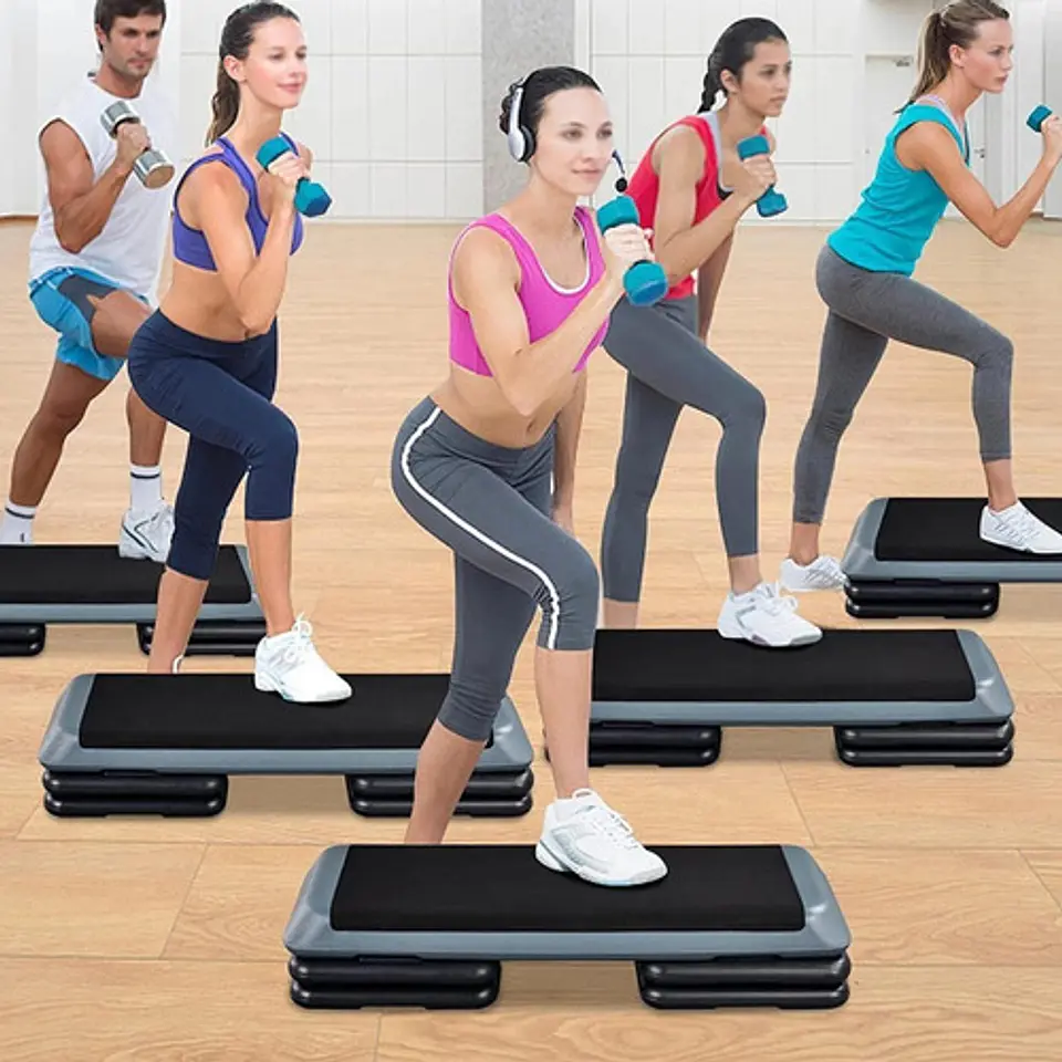 Pack 2 Base Step Aerobicos Profesional 40 X 40 X 5 Cm 3