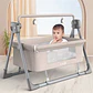 Cama Cuna Mecedora Eléctrica Para Bebé Portátil - Miniatura 2