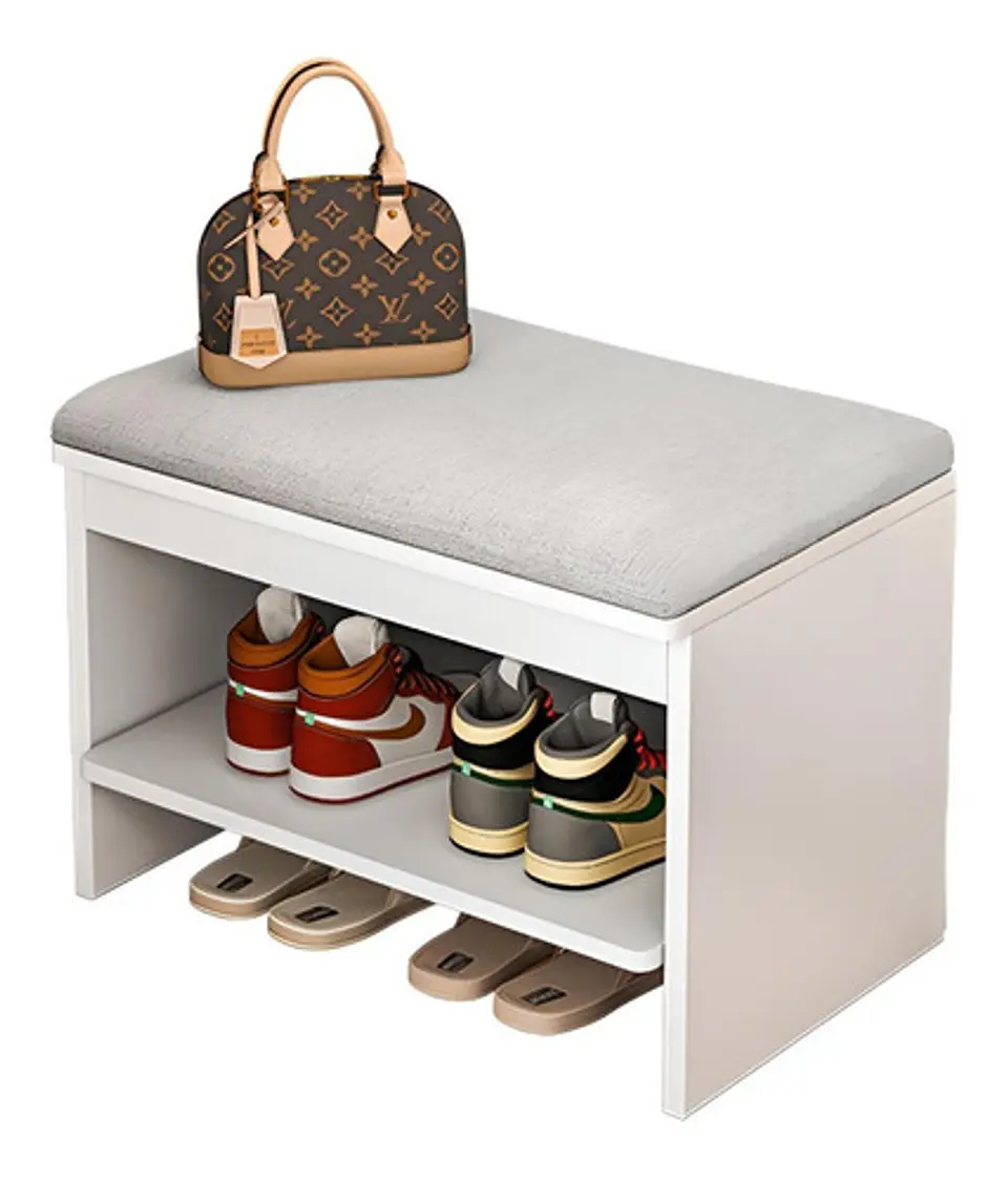 Zapatero Organizador Con Asiento Multifuncional 40x30x34 1