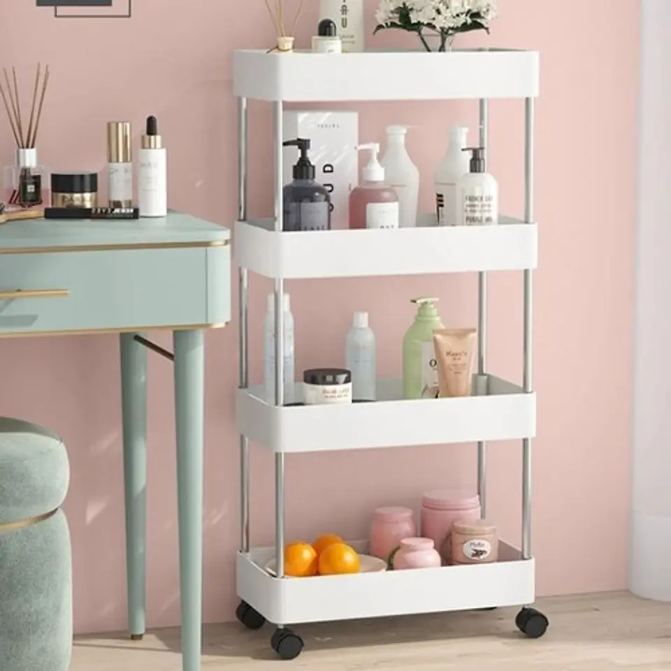 Estante Organizador Cocina Baño 40 X 22 X 68cm 4 Niveles 4