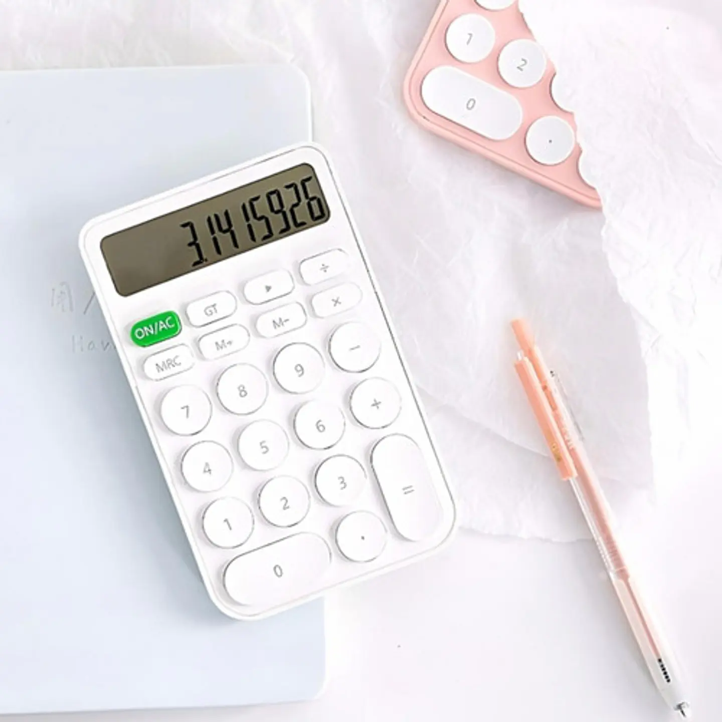 Mini Calculadora Portátil Multifuncional Oficina Estudio 2
