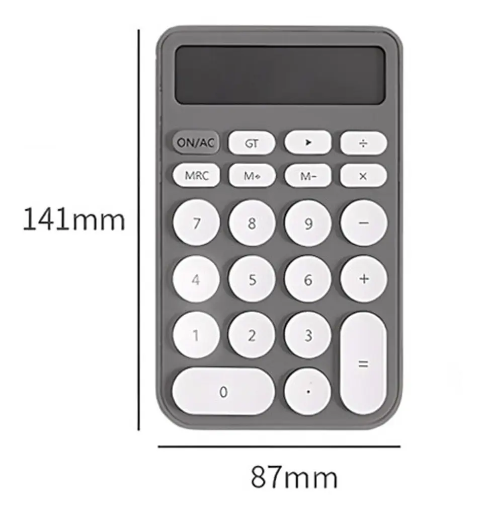 Mini Calculadora Portátil Multifuncional Oficina Estudio 4