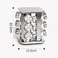 Rack Condimentero Especiero Giratorio Cocina 12 Pc - Miniatura 6