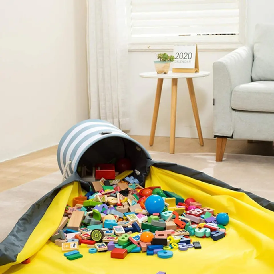 Bolsa Almacenamiento De Juguetes Multifuncional Para Niños 2
