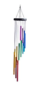Campanas De Viento Multicolor De Metal Adorno Hogar - Miniatura 1