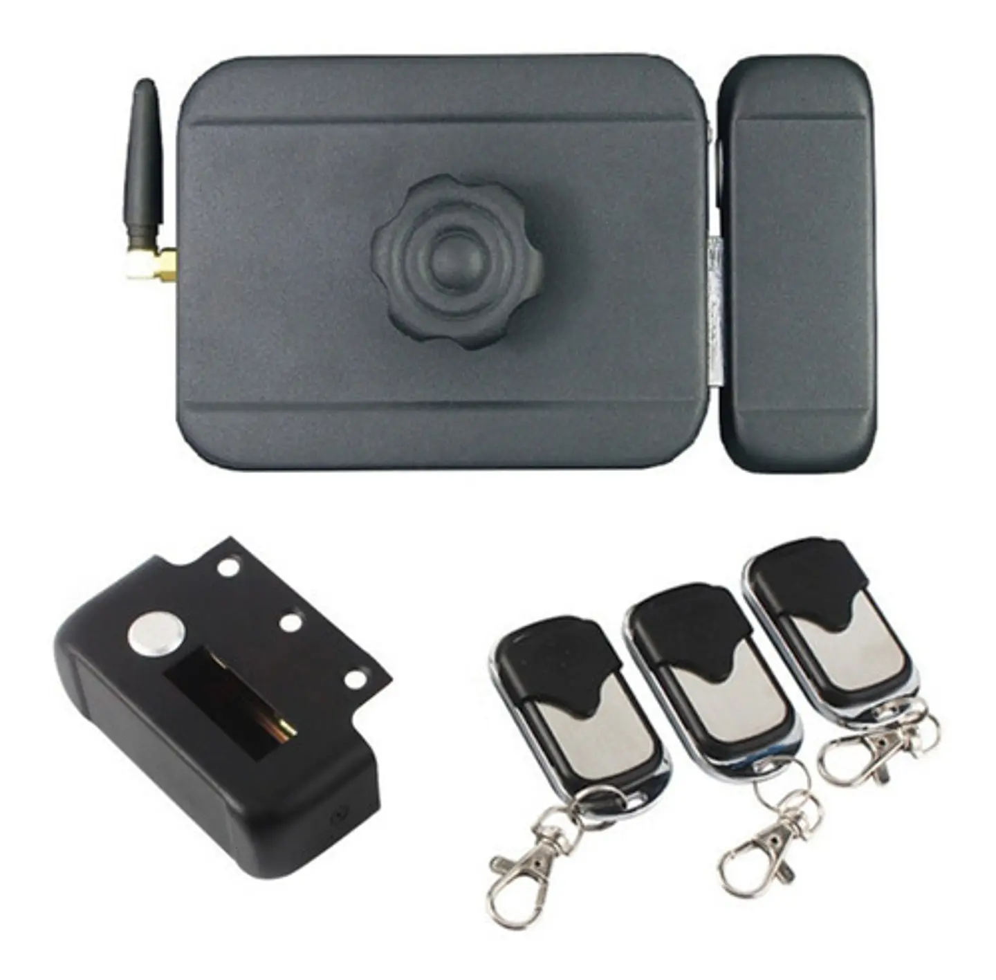 Cerradura Inteligente Inalámbrica De Control Remoto 3 Llaves 1