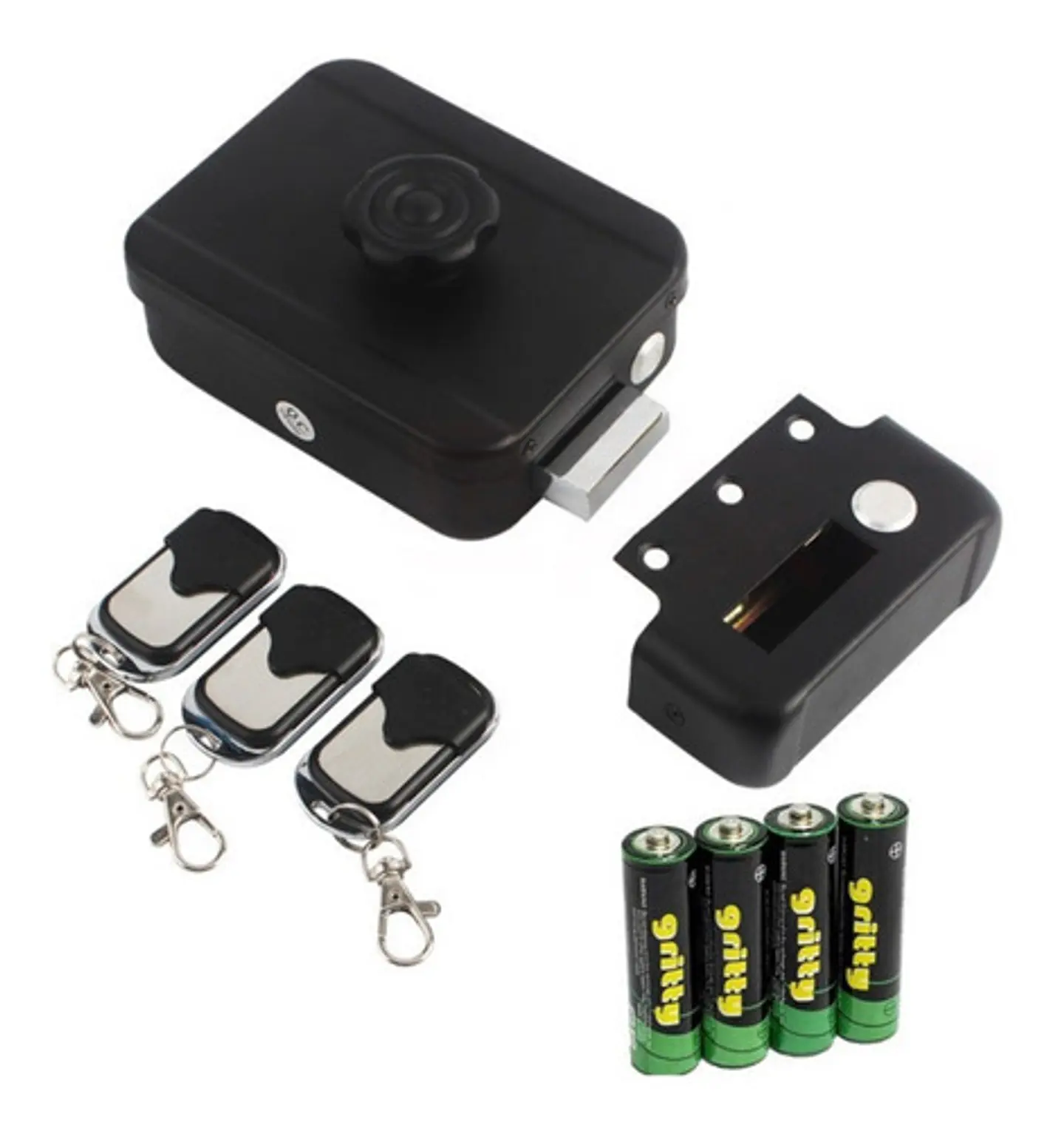 Cerradura Inteligente Inalámbrica De Control Remoto 3 Llaves 2