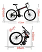 Bicicleta Plegable Portátil Montaña Aro 26 Clásica Mountain - Miniatura 7