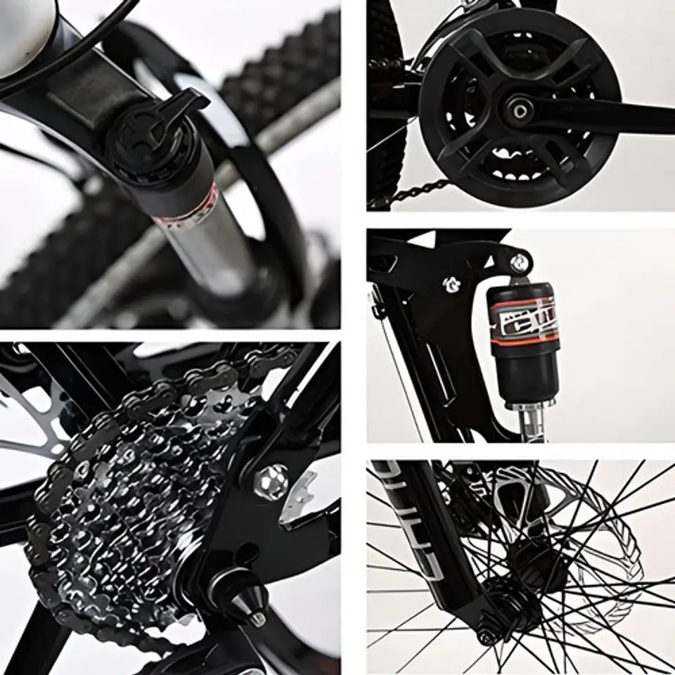 Bicicleta Plegable Portátil Montaña Aro 26 Clásica Mountain 12
