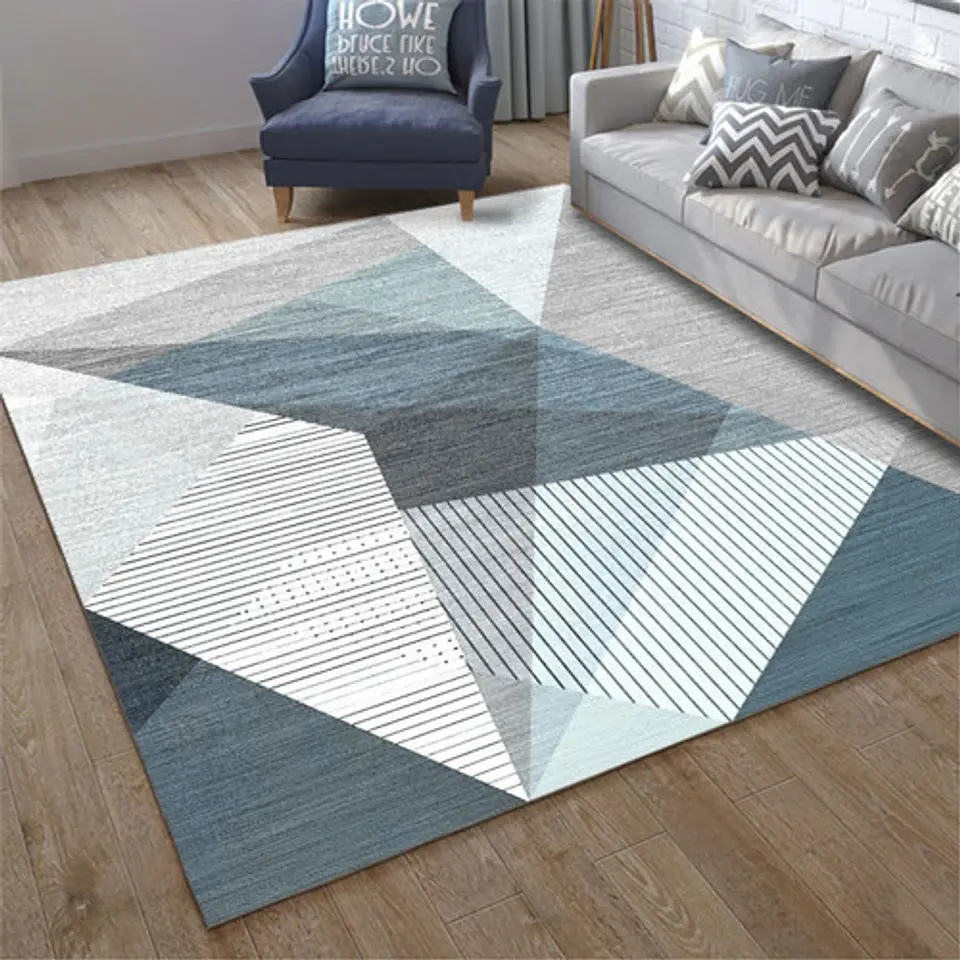 Alfombra Liviana 3d Moderna Para Sala De Estar 140 X 200 Cm 2