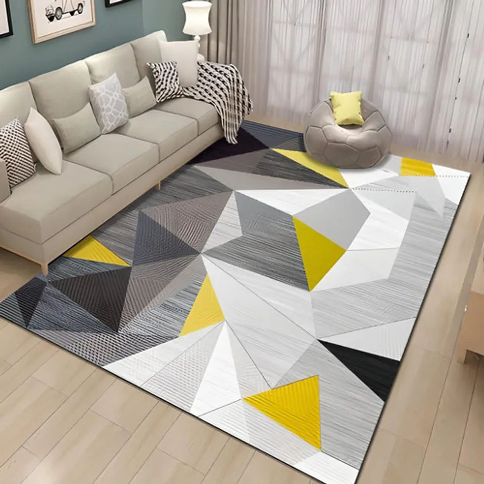Alfombra Liviana 3d Moderna Para Sala De Estar 140 X 200 Cm 6