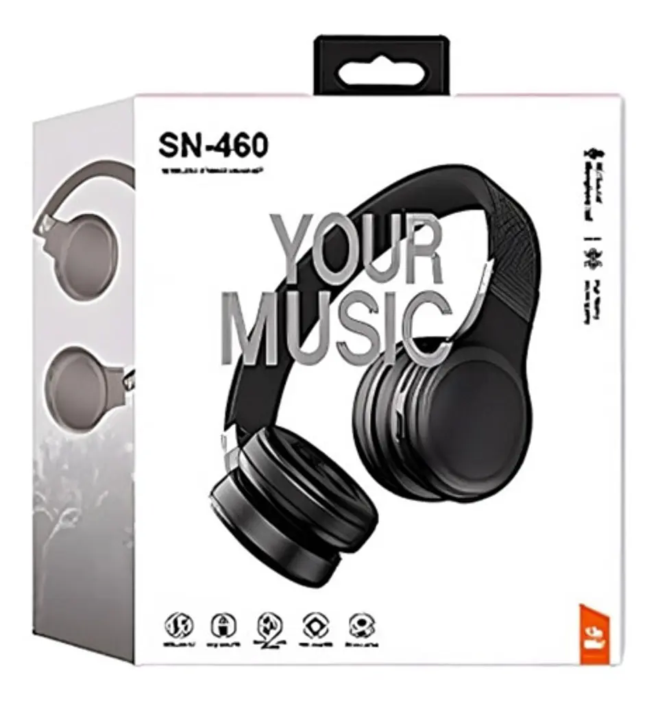 Audifonos Inalámbricos Bluetooh De Alta Calidad Sn-460 2