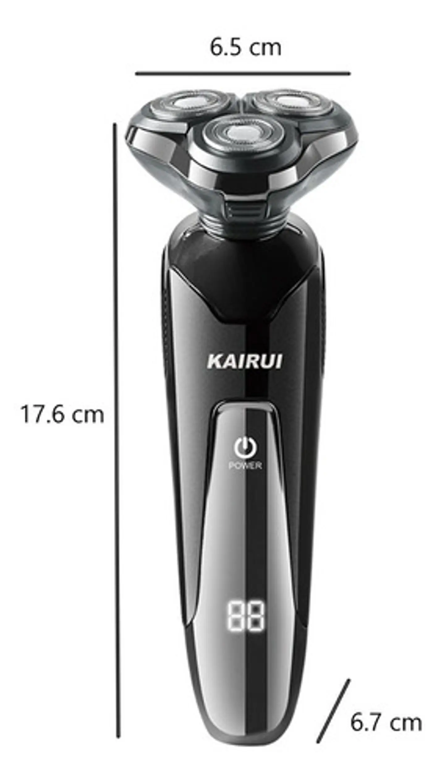 Máquina Afeitadora Eléctrica Lavable Multifuncional 6