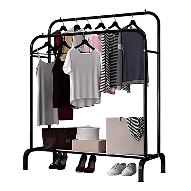  Ganchos para colgar ropa y organizador de armario (negro,  blanco, 150 unidades) : Hogar y Cocina