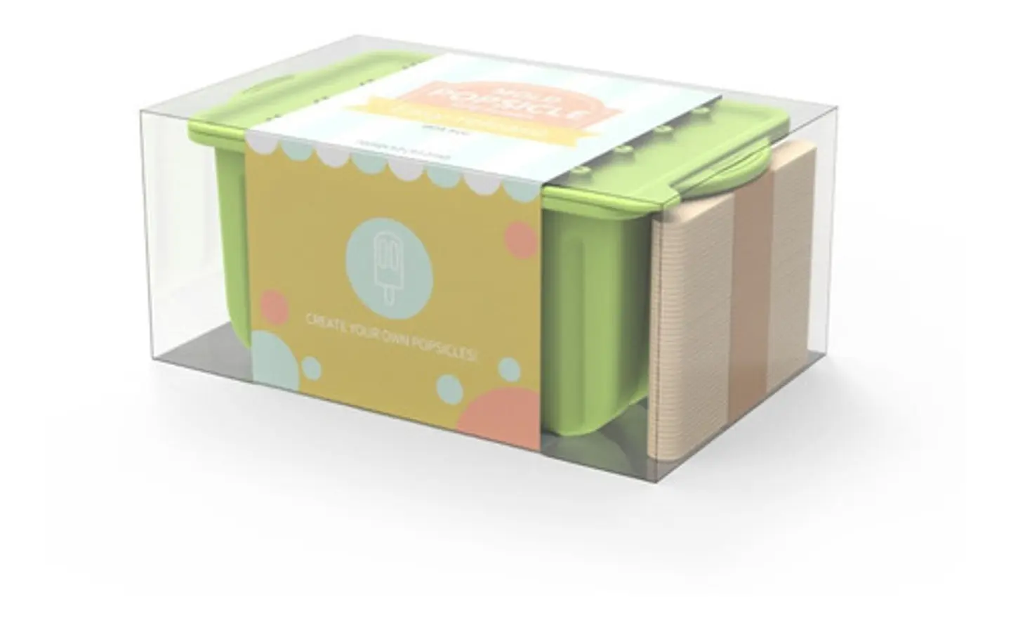 Molde Silicona De Helados Paleta + Accesorios Preparación 6